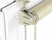Sonello roleta zaciemniająca Klemmfix 60x130 cm - bez wiercenia, kremowa – zdjęcie 2