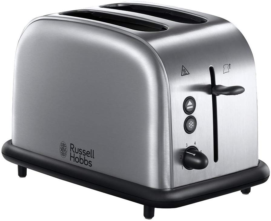 Russell Hobbs Oxford 20700 – 56 toster z 6 regulowanymi stopni opiekania ze stali nierdzewnej