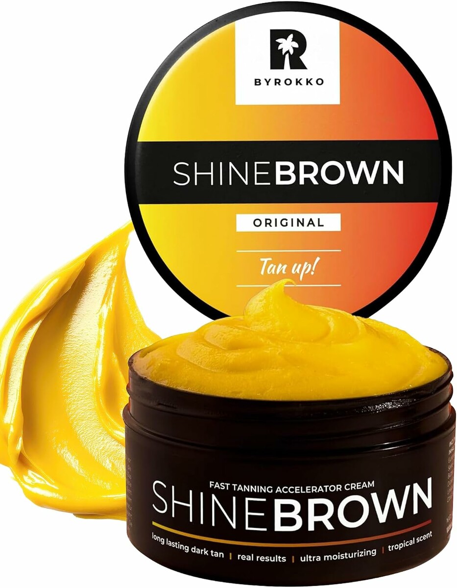 BYROKKO Shine Brown Premium 210 ml – krem przyspieszający opalanie