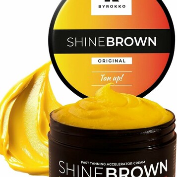 BYROKKO Shine Brown Premium 210 ml – krem przyspieszający opalanie