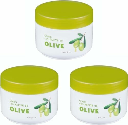 Deliplus krem do ciała z oliwą z oliwek, zestaw 3 x 250 ml