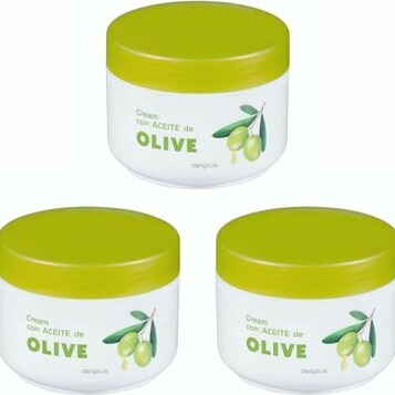 Deliplus krem do ciała z oliwą z oliwek, zestaw 3 x 250 ml