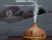 Aidodo Dyfuzor ultradźwiękowy olejków eterycznych 500 ml z podświetleniem LED – zdjęcie 4