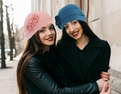 XEPST Turbany na głowę damskie, zestaw 4 szt., wzór kwiatowy – zdjęcie 5