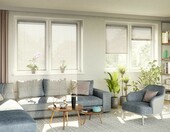 Sonello żaluzja aluminiowa Klemmfix 70x130 cm biała, bez wiercenia – zdjęcie 2