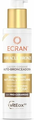 Ecran Miracle Bronze 200 ml – samoopalacz do ciała bez słońca