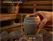 Praknu Miska granitowa do sauny na olejki i zioła – zdjęcie 4