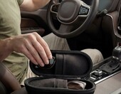 ProCase – etui na okulary na 2 pary, czarne, z zamkiem – zdjęcie 3