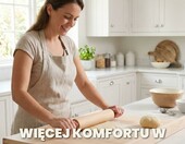 Ottimal Stolnica drewniana dwustronna 50x70 cm z rantem, drewno topolowe – zdjęcie 2