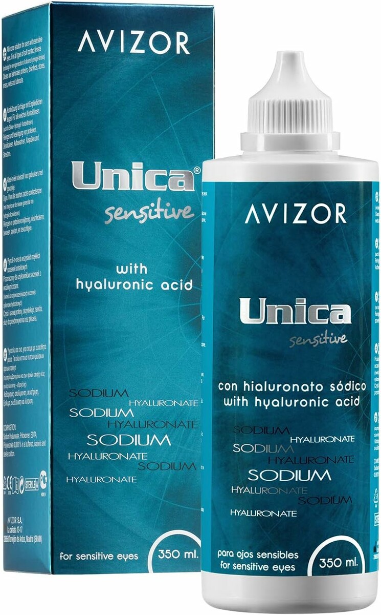 Avizor Unica Sensitive płyn do soczewek kontaktowych 2x350 ml