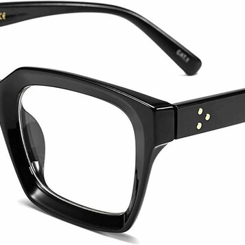 FEISEDY B2461 oprawki okularowe kwadratowe czarne unisex