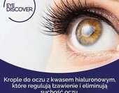 EYE DISCOVER krople nawilżające do oczu z kwasem hialuronowym 15 ml – zdjęcie 2