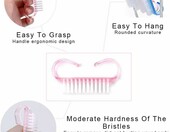 Benbeno Szczoteczki do paznokci – zestaw 20 szt., manicure pedicure – zdjęcie 2