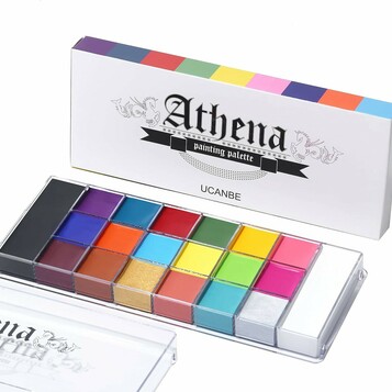 UCANBE Athena Face Paint - paleta 20 farb do makijażu twarzy