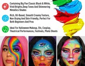 UCANBE Athena Face Paint - paleta 20 farb do makijażu twarzy – zdjęcie 2