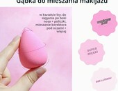 AOA Studio zestaw 6 gąbek do makijażu, bez lateksu, różowe – zdjęcie 4