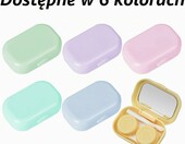 Dokeno zestaw 6 kolorowych pojemników na soczewki kontaktowe – zdjęcie 3