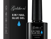 gelike ec Klej żelowy do paznokci sztucznych 6w1, UV, 8 ml – zdjęcie 1