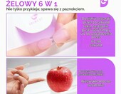 gelike ec Klej żelowy do paznokci sztucznych 6w1, UV, 8 ml – zdjęcie 2