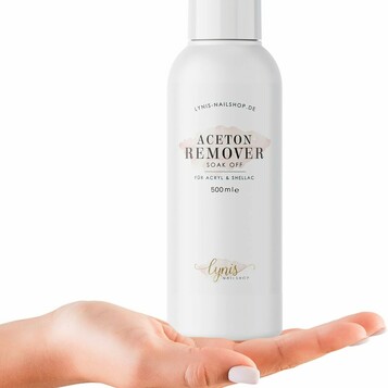 Lynis Nailshop Aceton Remover 500 ml, do żelu i akrylu