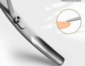 FERYES cążki do skórek z kopytkiem 2w1, ostrze 6 mm – zdjęcie 3