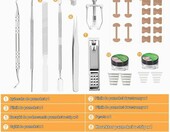 Joycabin zestaw 104 elementów do korekcji wrastających paznokci – zdjęcie 2