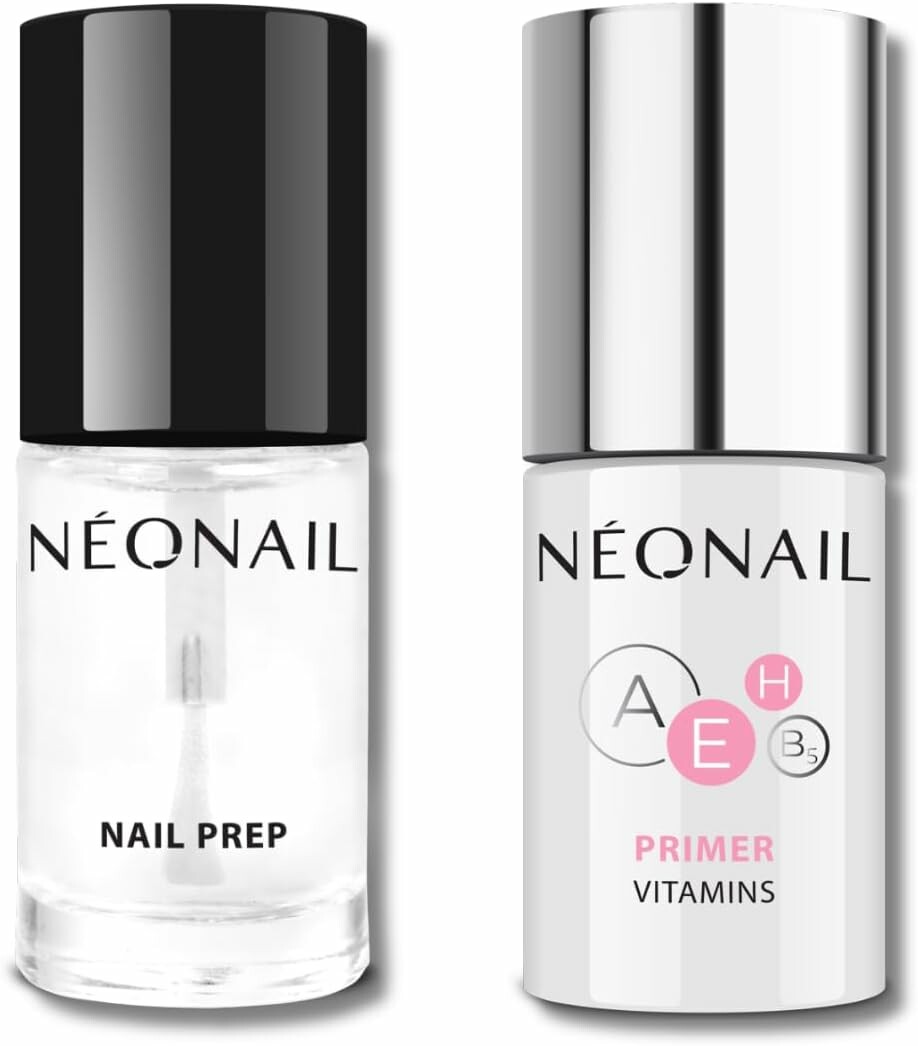 NÉONAIL Zestaw Nail Prep + Nail Primer Vitamins, 2x7,2 ml