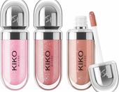 Kiko Milano Glossy Lip Set Mini - zestaw 3 błyszczyków do ust – zdjęcie 2