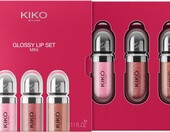 Kiko Milano Glossy Lip Set Mini - zestaw 3 błyszczyków do ust – zdjęcie 4