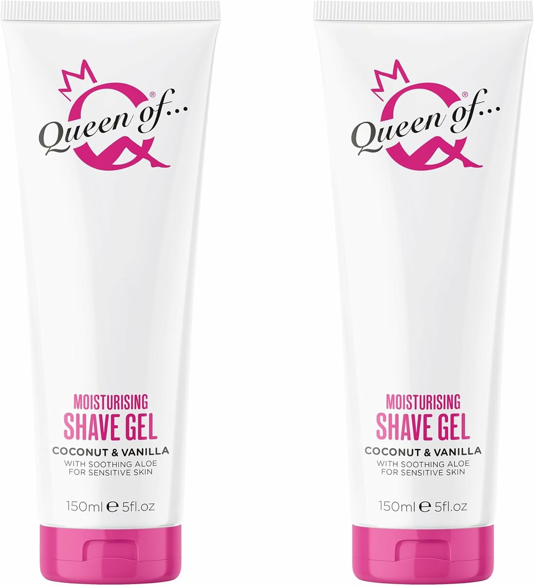 King of Shaves Queen of Ooh la la! żel do golenia dla kobiet 2x150 ml
