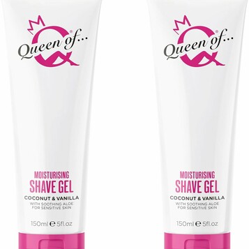 King of Shaves Queen of Ooh la la! żel do golenia dla kobiet 2x150 ml