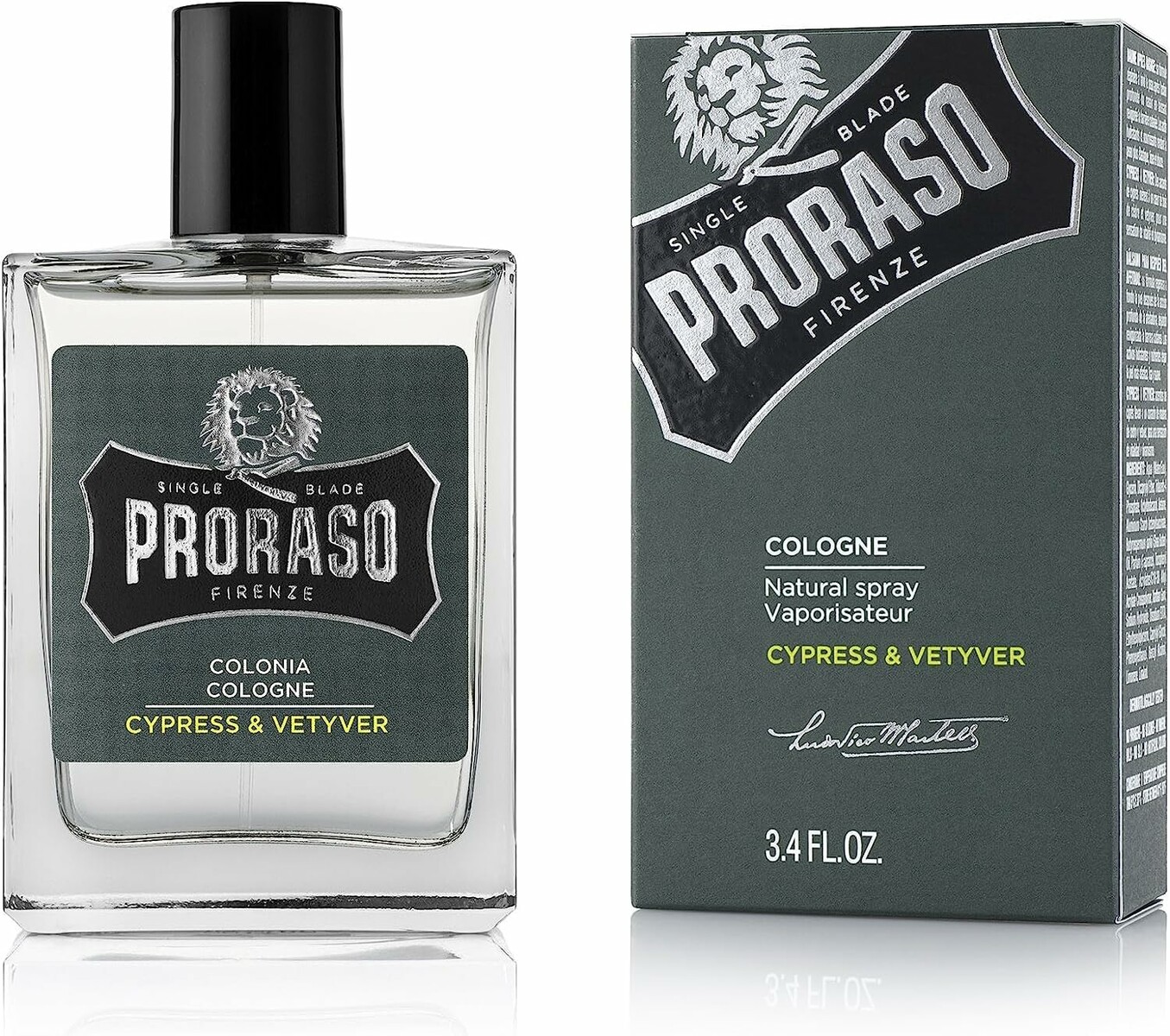 Proraso Cypress & Vetyver 100 ml – woda kolońska dla mężczyzn