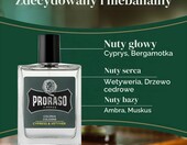 Proraso Cypress & Vetyver 100 ml – woda kolońska dla mężczyzn – zdjęcie 3