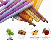 JINBOSHI Naturalne świece do uszu 32 szt. – zestaw z dyskami ochronnymi – zdjęcie 3