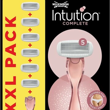 Wilkinson Sword Intuition Complete XXL – maszynka do golenia + 6 wkładów