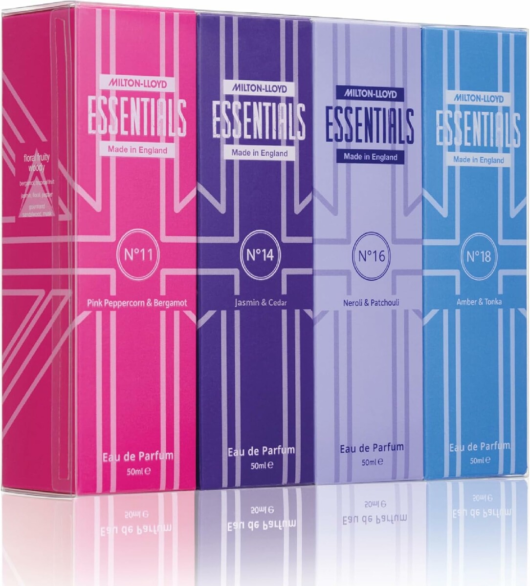 Milton-Lloyd Essentials Quad Pack for Him 4x50 ml – zestaw wód perfumowanych
