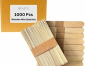 Vanity UK drewniane szpatułki do wosku 1000 szt. – aplikatory do depilacji – zdjęcie 1