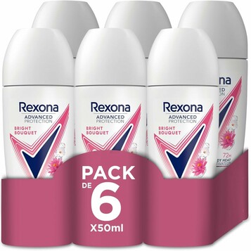 Rexona Advanced Protection Jasny Bukiet 6x50 ml – dezodorant damski