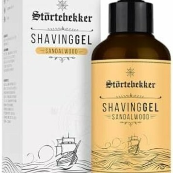 Störtebekker przezroczysty żel do golenia 180 ml – drzewo sandałowe