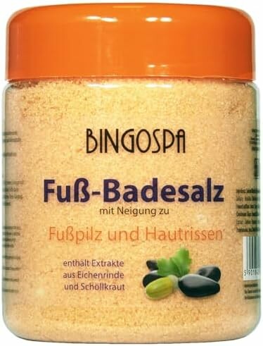 BingoSpa sól do kąpieli stóp 550 g – przy grzybicy i pęknięciach skóry