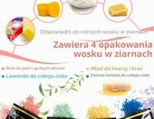 LWMTT zestaw do depilacji woskiem – podgrzewacz i perły woskowe – zdjęcie 4