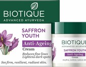 Biotique Bio Saffron Dew 50 ml - krem do twarzy z szafranem – zdjęcie 1