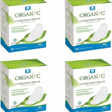 Organyc Podpaski dzienne ze 100% bawełny organicznej 40 szt.