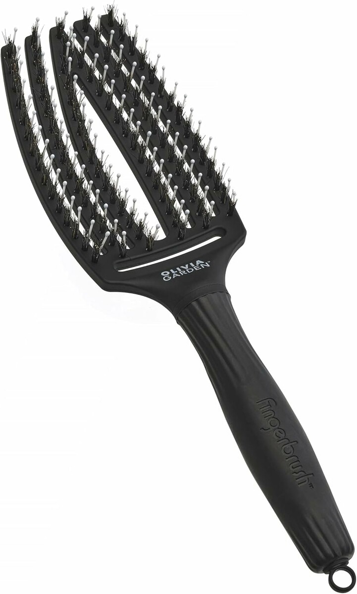 Olivia Garden Fingerbrush Care Iconic - szczotka do wlosow, czarna