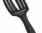 Olivia Garden Fingerbrush Care Iconic - szczotka do wlosow, czarna – zdjęcie 1
