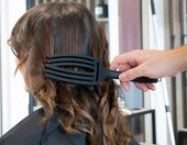 Olivia Garden Fingerbrush Care Iconic - szczotka do wlosow, czarna – zdjęcie 3