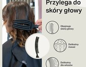 Olivia Garden Fingerbrush Care Iconic - szczotka do wlosow, czarna – zdjęcie 5