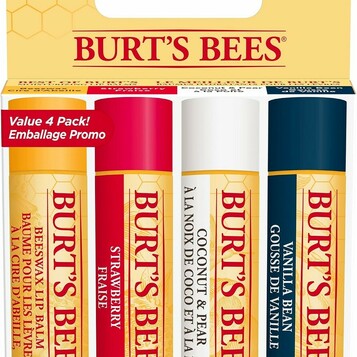 Burt's Bees Bit of Burts - zestaw 4 balsamow do ust