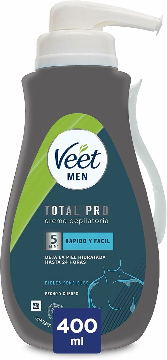 Veet Men Krem do depilacji ciała dla wrażliwej skóry 400 ml