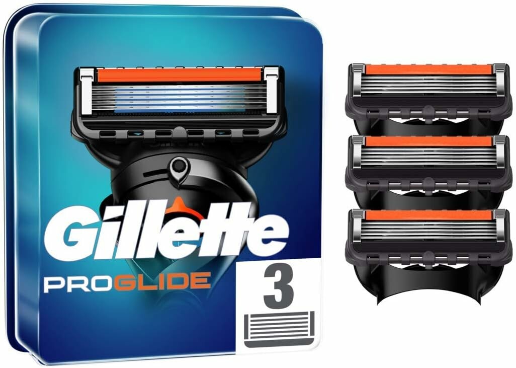 Gillette Fusion ProGlide Wkłady do maszynki do golenia, 3 szt.